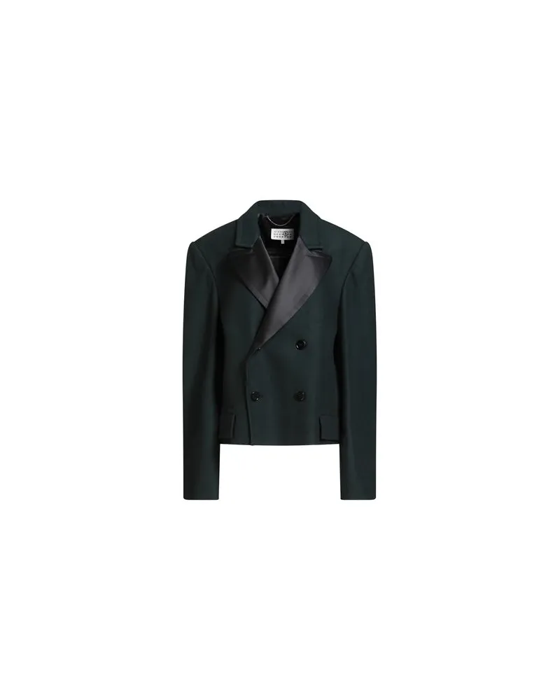 Maison Margiela ANZÜGE und CO-ORDS - Blazersauf YOOX.COM Dunkelgrün