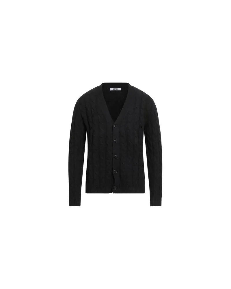 Mauro Grifoni STRICKWAREN - Strickjackenauf YOOX.COM Schwarz