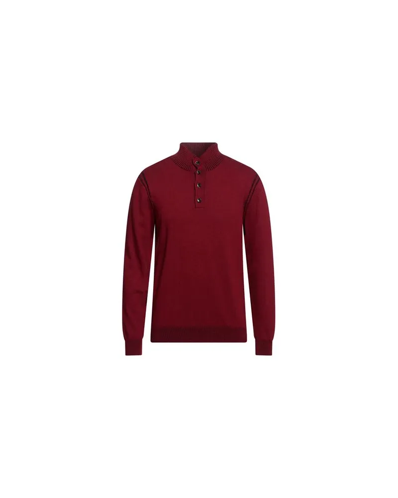 Diktat STRICKWAREN - Rollkragenpulloverauf YOOX.COM Bordeaux