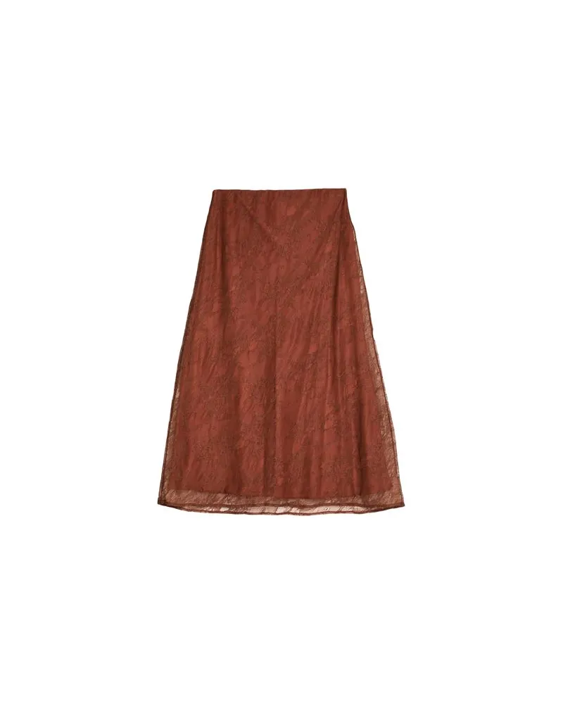 ottod’Ame HOSEN & RÖCKE - Midi-Röckeauf YOOX.COM Braun