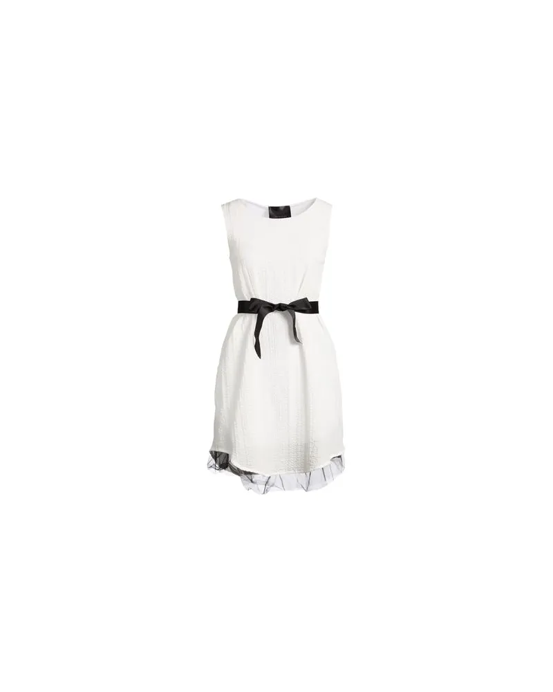 ES'GIVIEN KLEIDER - Mini-Kleiderauf YOOX.COM Weiß