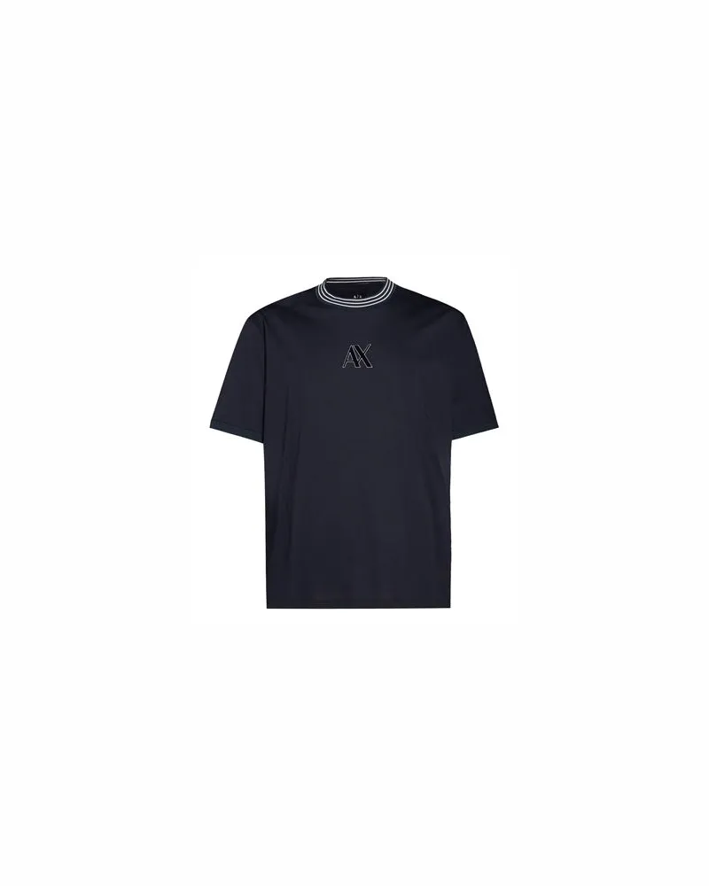 Armani Exchange TOPS - T-shirtsauf YOOX.COM Nachtblau