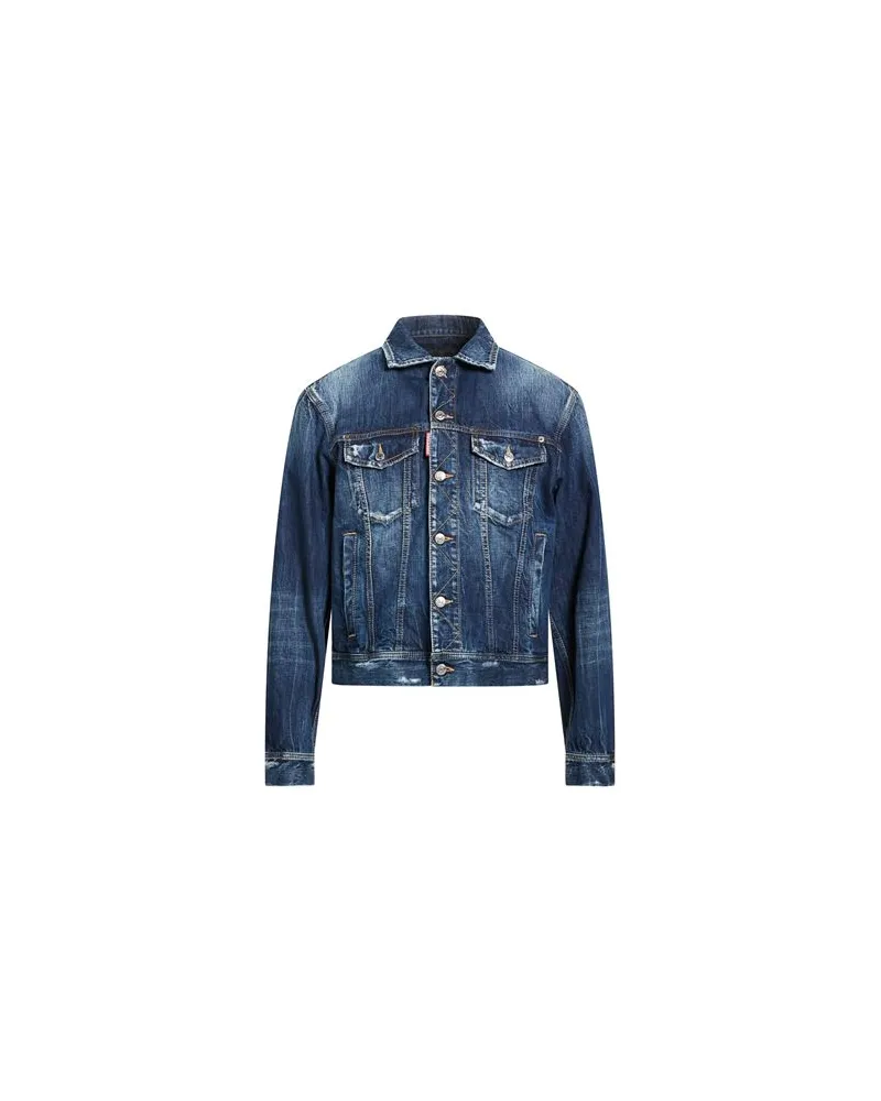 Dsquared2 JACKEN & MÄNTEL - Jeansjacken/Mäntelauf YOOX.COM Blau