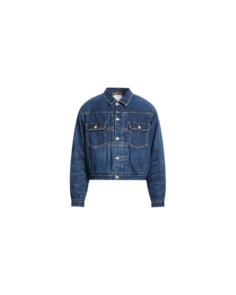 Visvim JACKEN & MÄNTEL - Jeansjacken/Mäntelauf YOOX.COM Blau