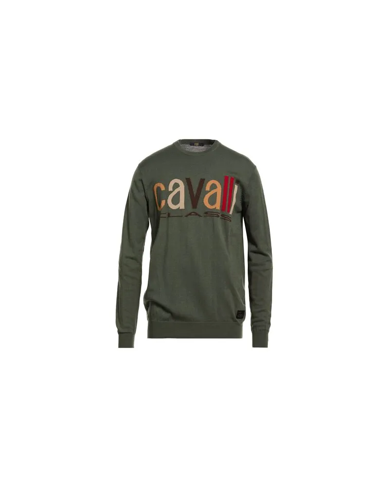 Roberto Cavalli STRICKWAREN - Pulloverauf YOOX.COM Dunkelgrün