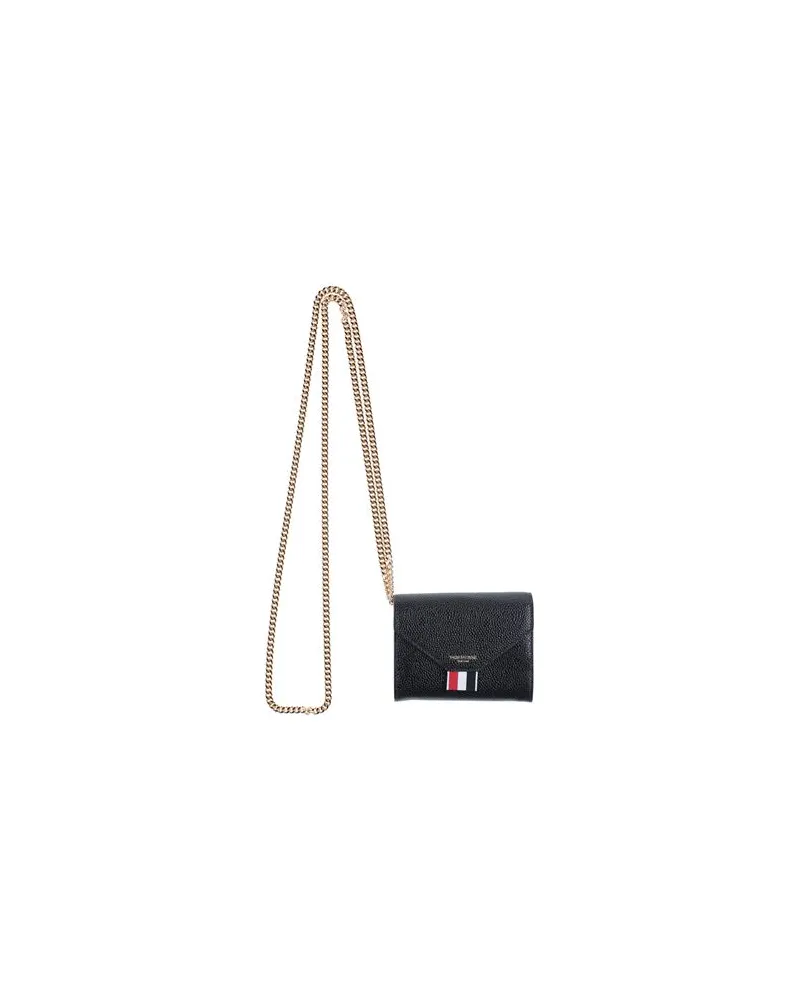 Thom Browne Kleinlederwaren - Brieftaschenauf YOOX.COM Schwarz