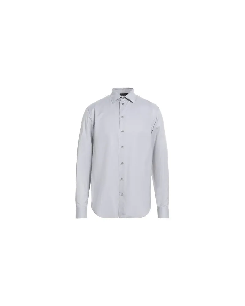 Emporio Armani TOPS - Hemdenauf YOOX.COM Hellgrau