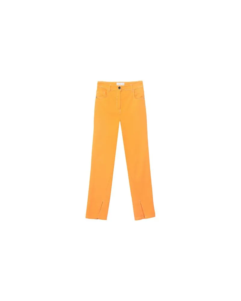 Patrizia Pepe HOSEN & RÖCKE - Jeanshosenauf YOOX.COM Orange