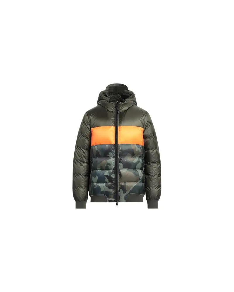PMDS PREMIUM MOOD DENIM SUPERIOR JACKEN & MÄNTEL - Pufferjacken & Daunenjackenauf YOOX.COM Militärgrün