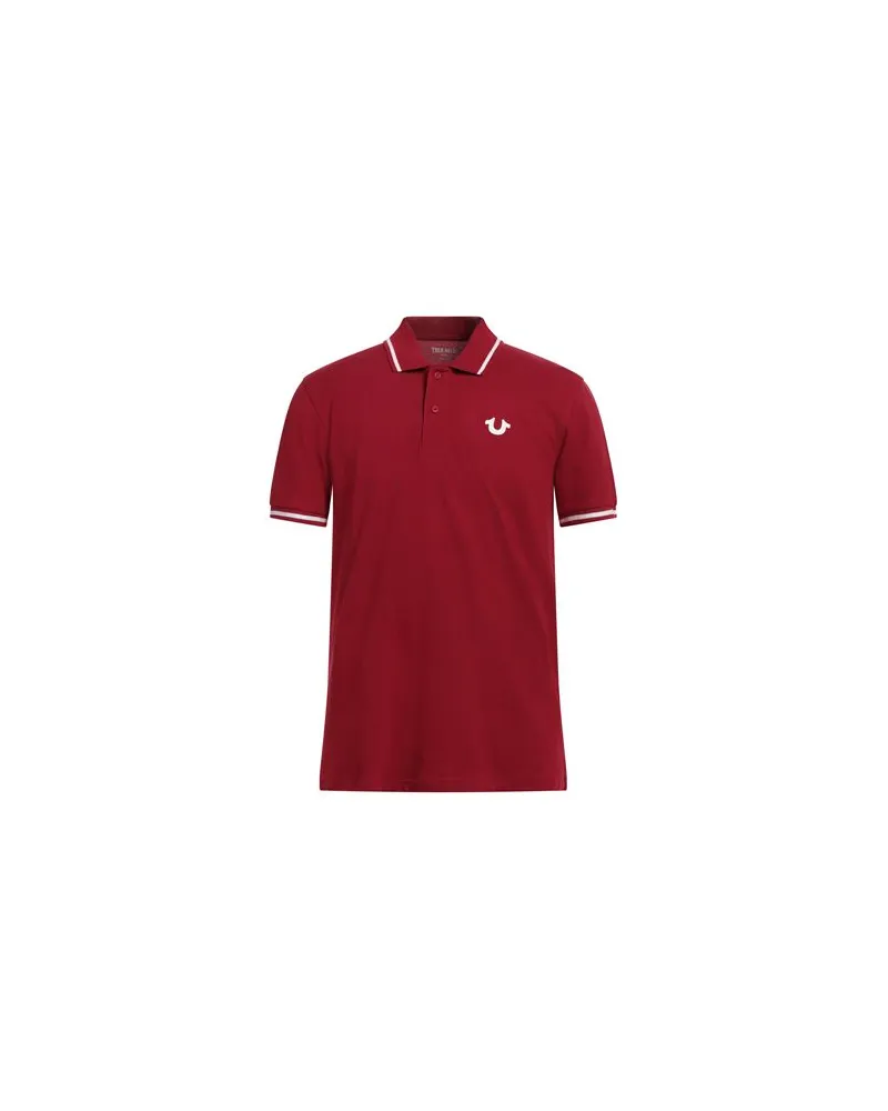 True Religion TOPS - Poloshirtsauf YOOX.COM Rot