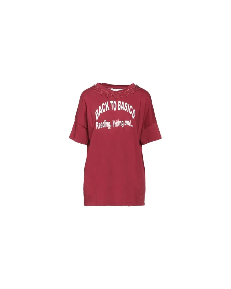 Brand Unique TOPS - T-shirtsauf YOOX.COM Ziegelrot