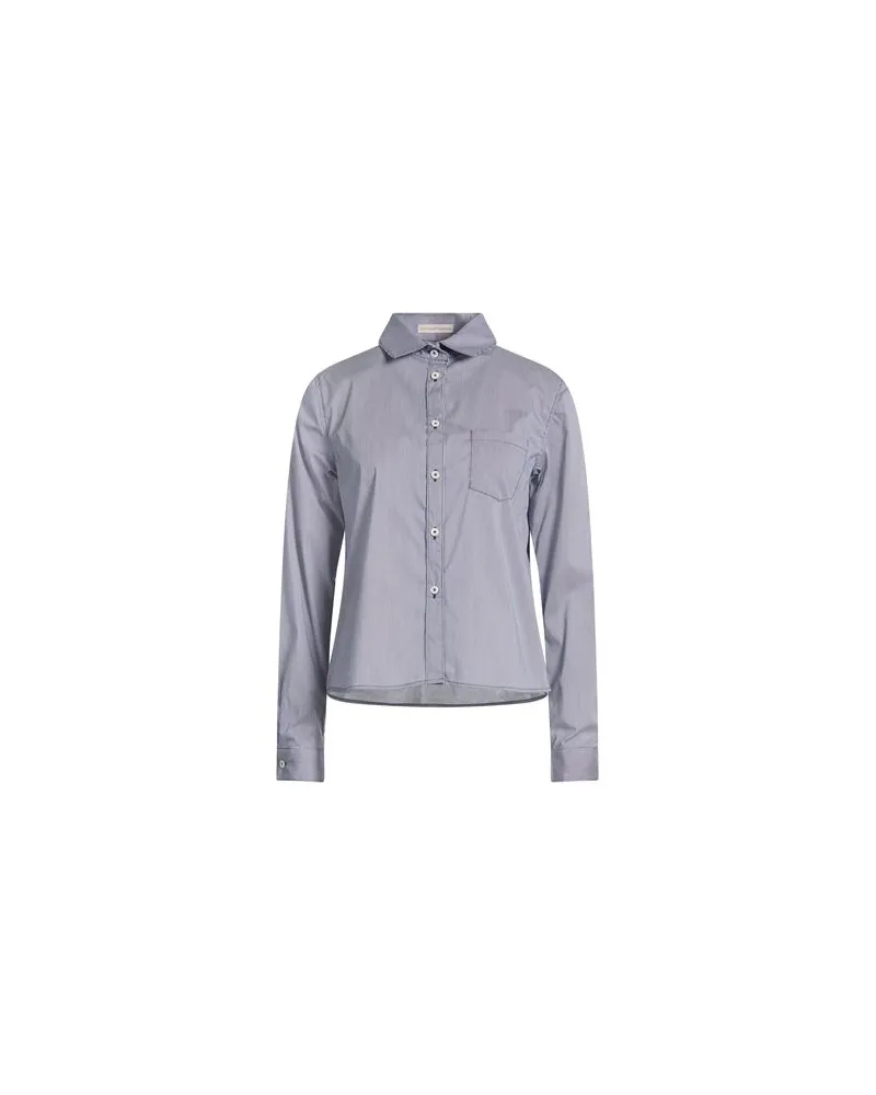 Camicettasnob TOPS - Hemdenauf YOOX.COM Blau