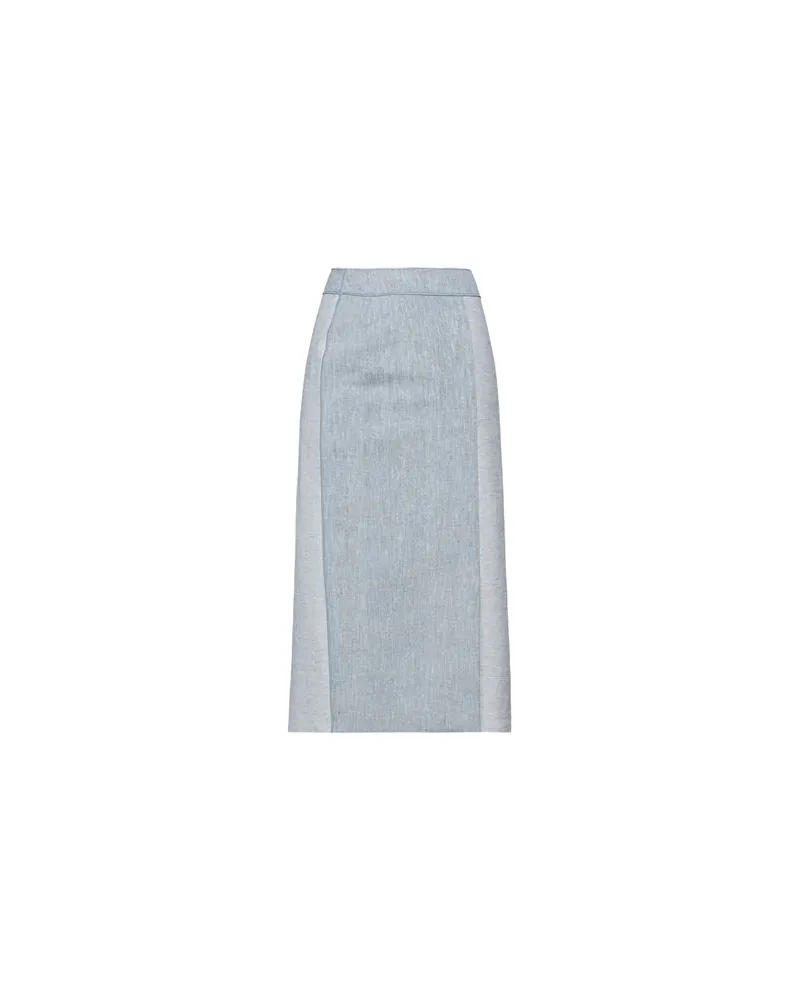 AGNONA HOSEN & RÖCKE - Midi-Röckeauf YOOX.COM Azurblau