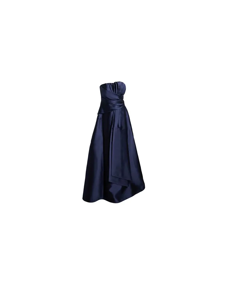 Alberta Ferretti KLEIDER - Maxi-Kleiderauf YOOX.COM Marineblau
