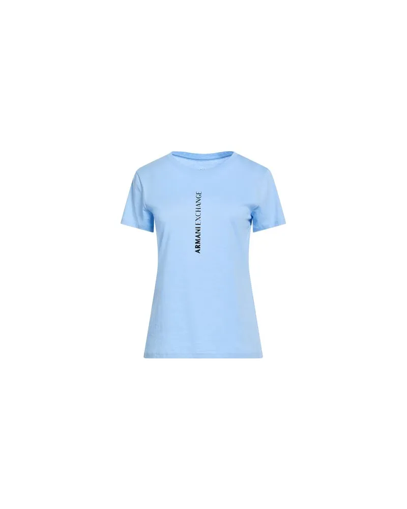 Armani Exchange TOPS - T-shirtsauf YOOX.COM Azurblau