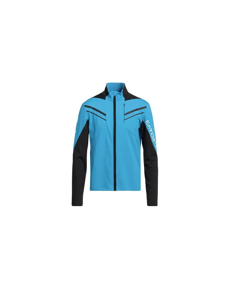 EA7 TOPS - Sweatshirtsauf YOOX.COM Azurblau