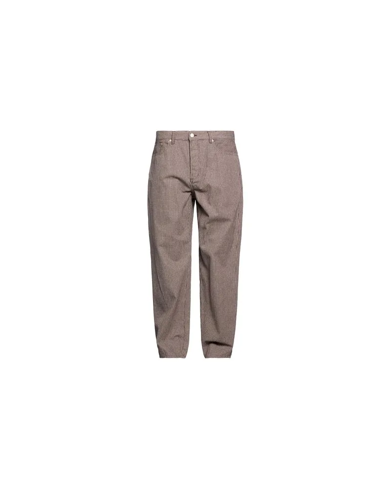 Obey HOSEN & RÖCKE - Jeanshosenauf YOOX.COM Dunkelbraun