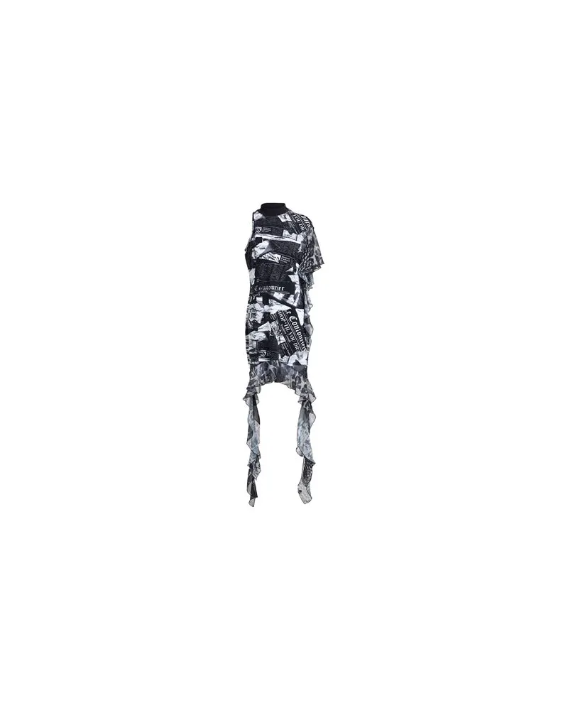Versace Jeans KLEIDER - Mini-Kleiderauf YOOX.COM Schwarz