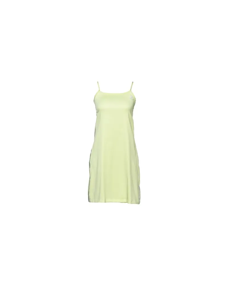 adidas KLEIDER - Mini-Kleiderauf YOOX.COM Limettengrün
