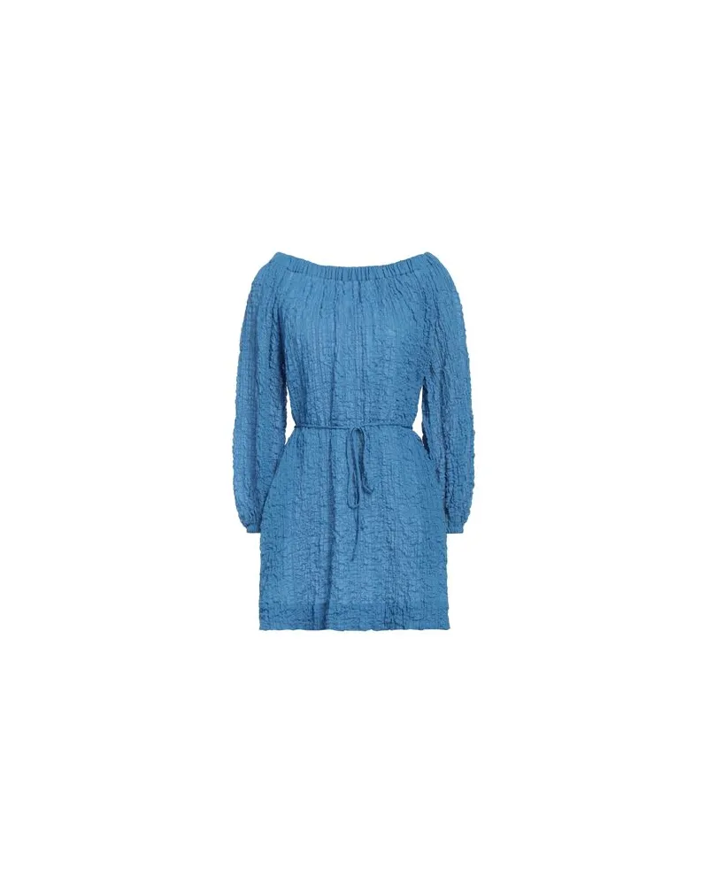 THREE GRACES KLEIDER - Mini-Kleiderauf YOOX.COM Azurblau