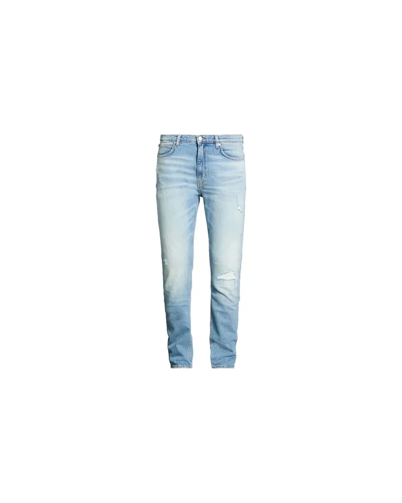 HUGO BOSS HOSEN & RÖCKE - Jeanshosenauf YOOX.COM Blau