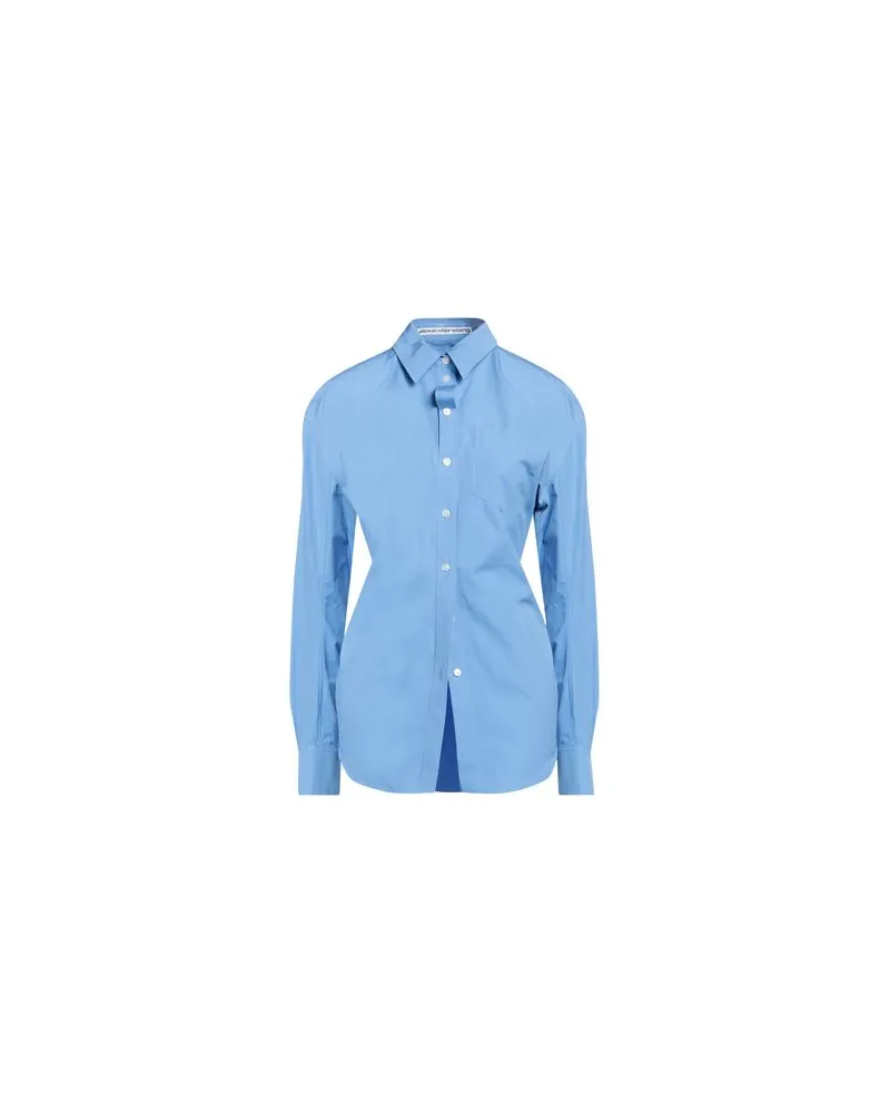 Alexander Wang TOPS - Hemdenauf YOOX.COM Hellblau