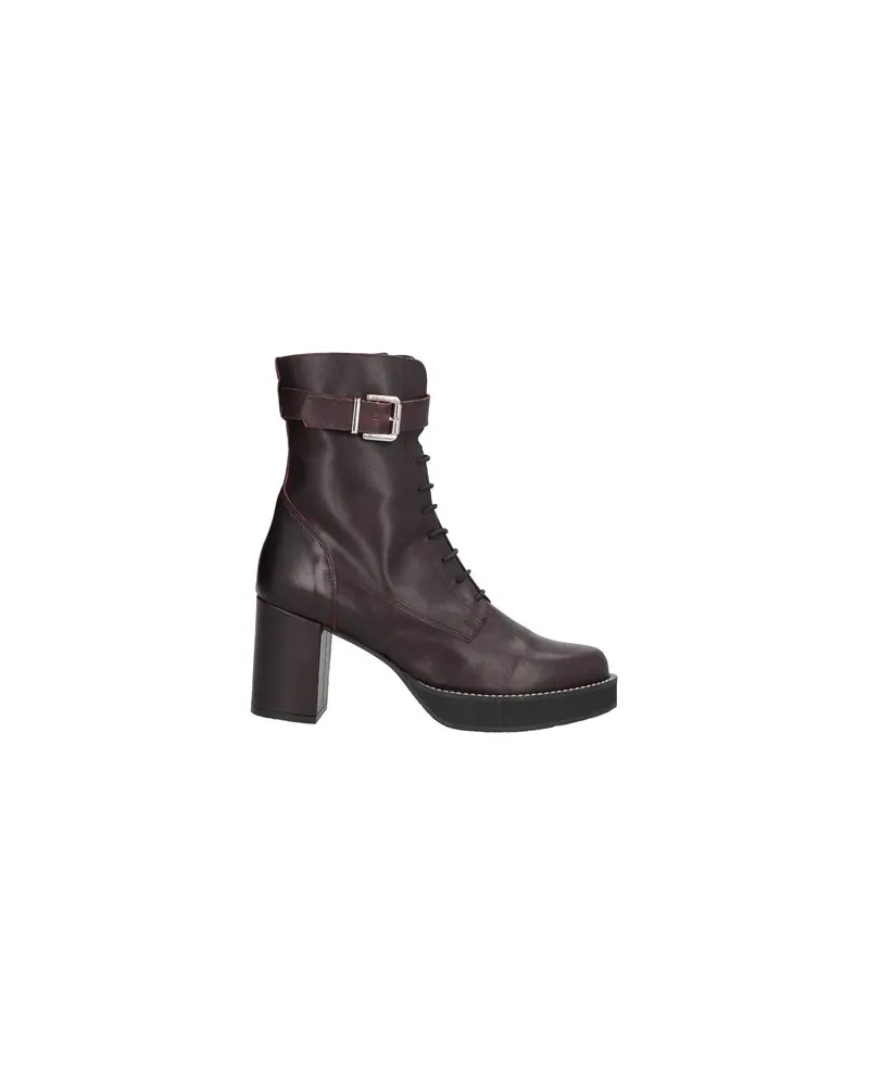 Zinda SCHUHE - Stiefelettenauf YOOX.COM Dunkelbraun