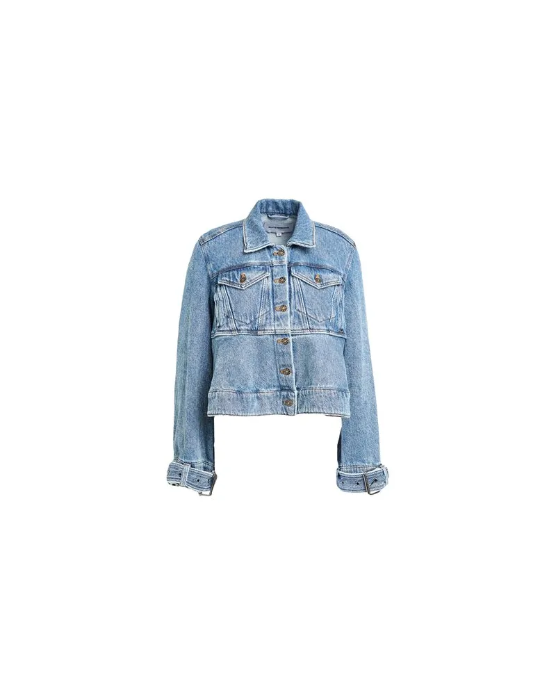Melitta Baumeister JACKEN & MÄNTEL - Jeansjacken/Mäntelauf YOOX.COM Blau