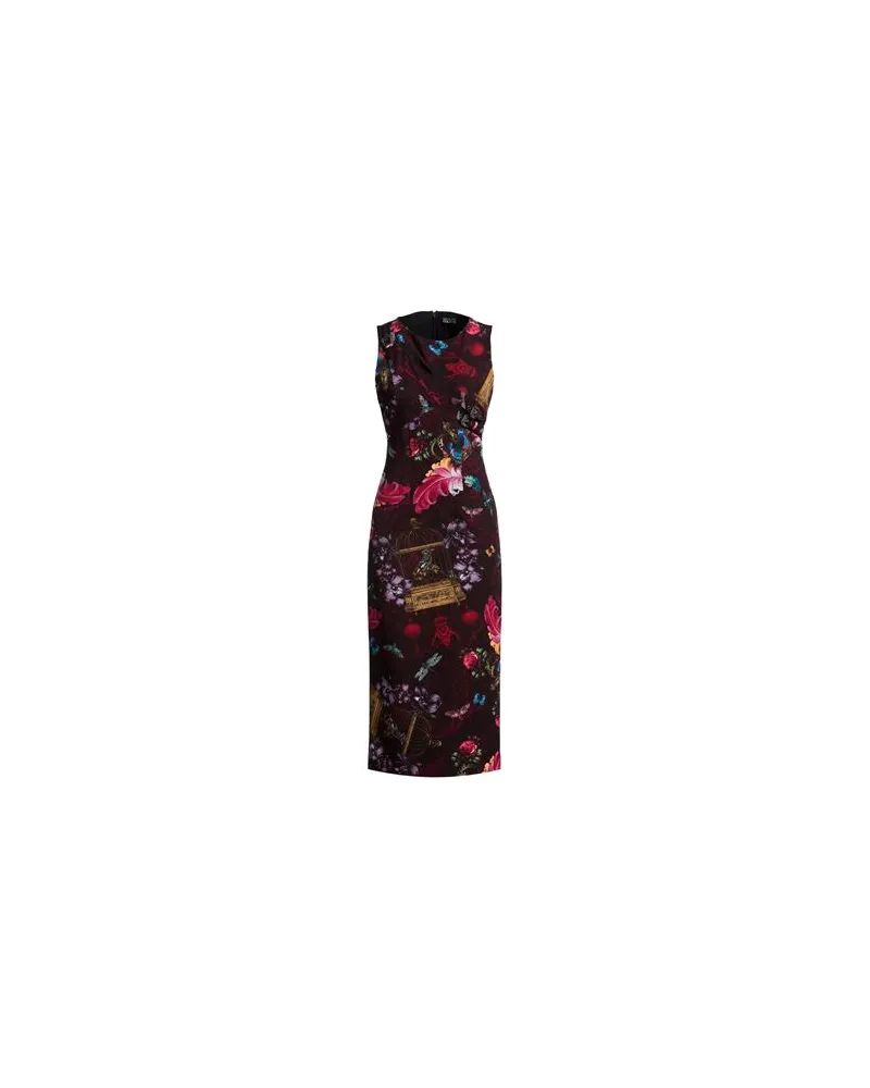 Versace Jeans KLEIDER - Midi-Kleiderauf YOOX.COM Schwarz