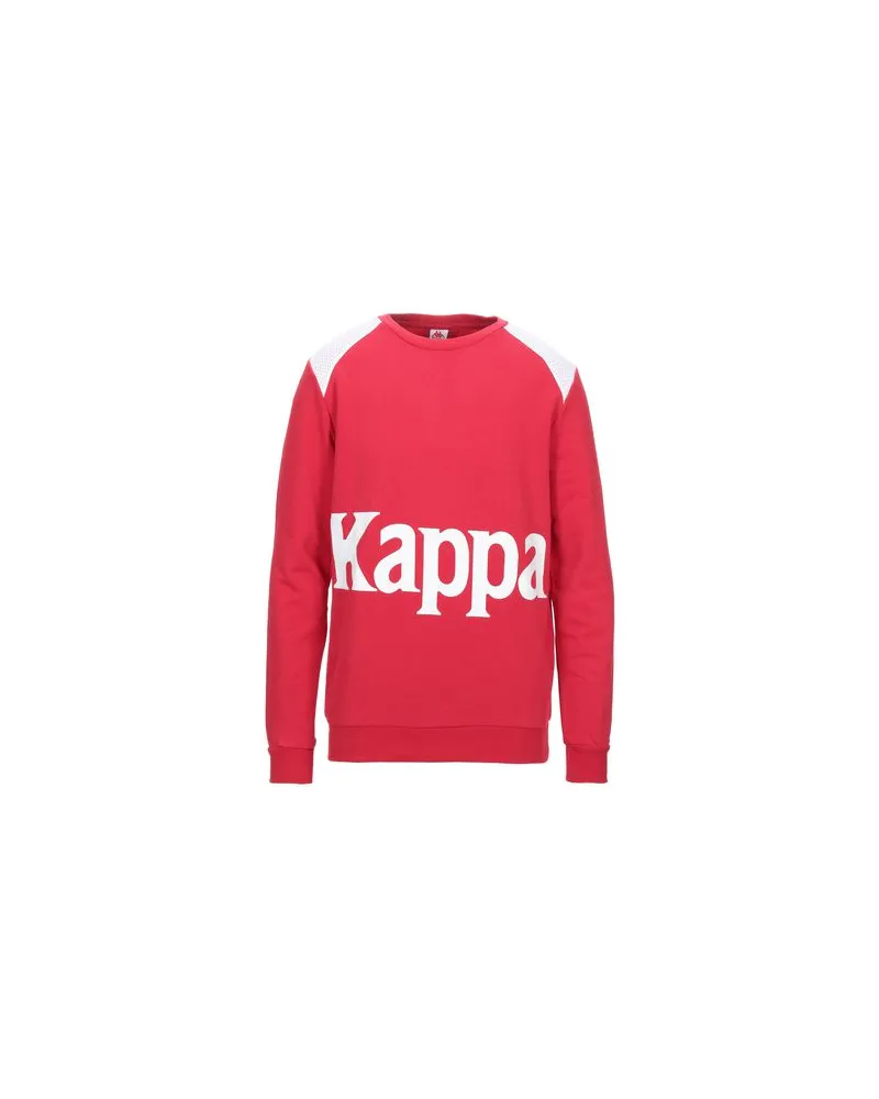 Kappa TOPS - Sweatshirtsauf YOOX.COM Rot