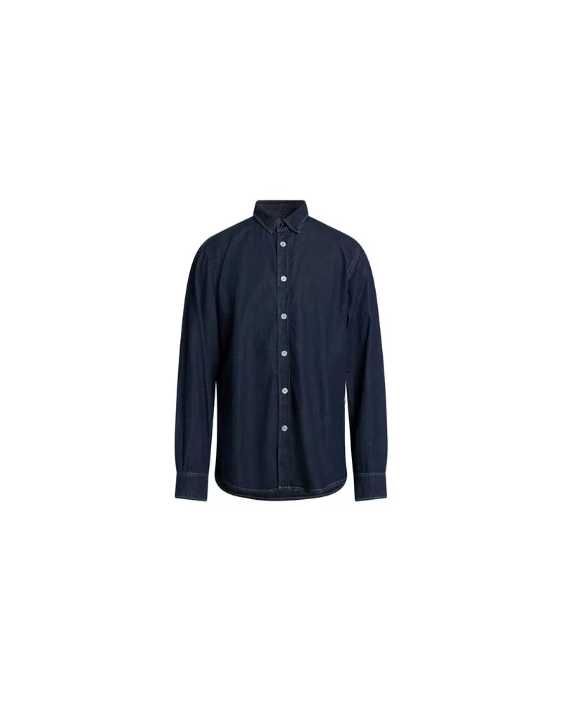 G-STAR RAW TOPS - Jeanshemdenauf YOOX.COM Blau