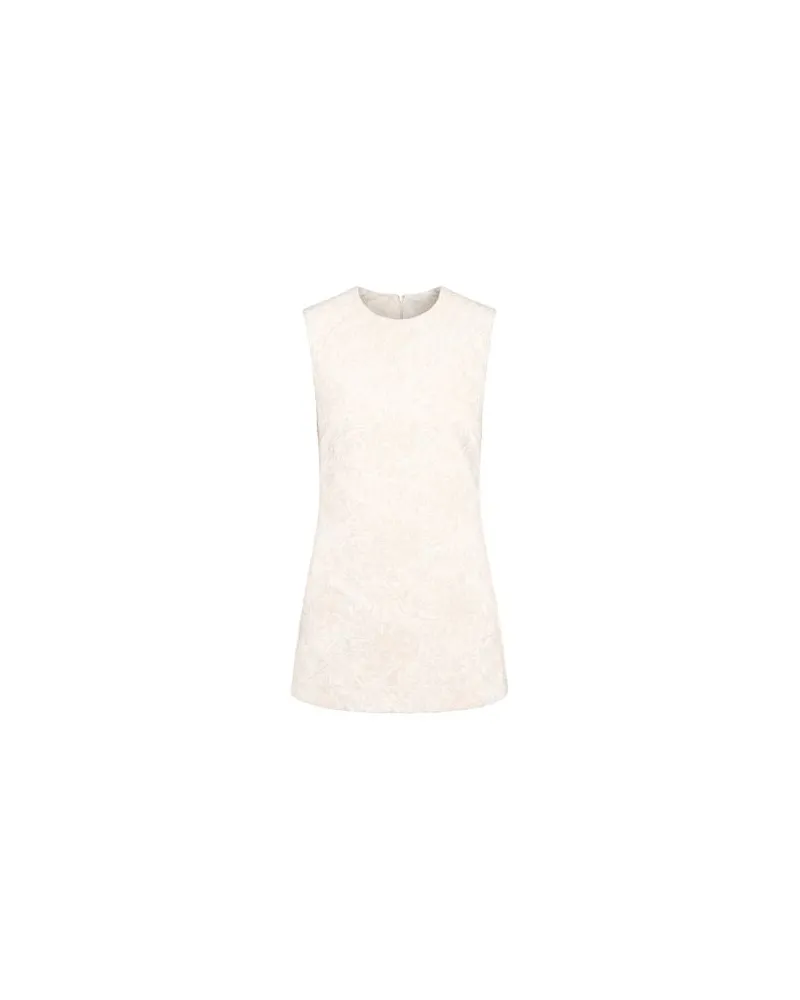Semicouture KLEIDER - Mini-Kleiderauf YOOX.COM Cremeweiß