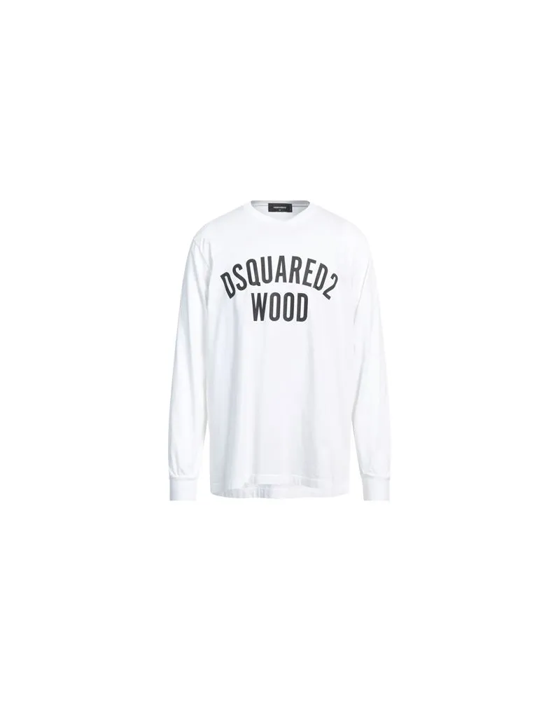 Dsquared2 TOPS - T-shirtsauf YOOX.COM Weiß