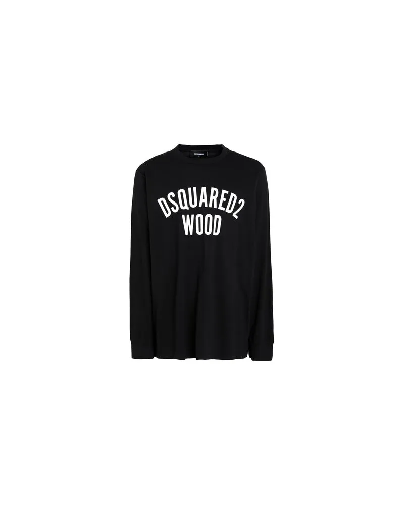 Dsquared2 TOPS - T-shirtsauf YOOX.COM Schwarz