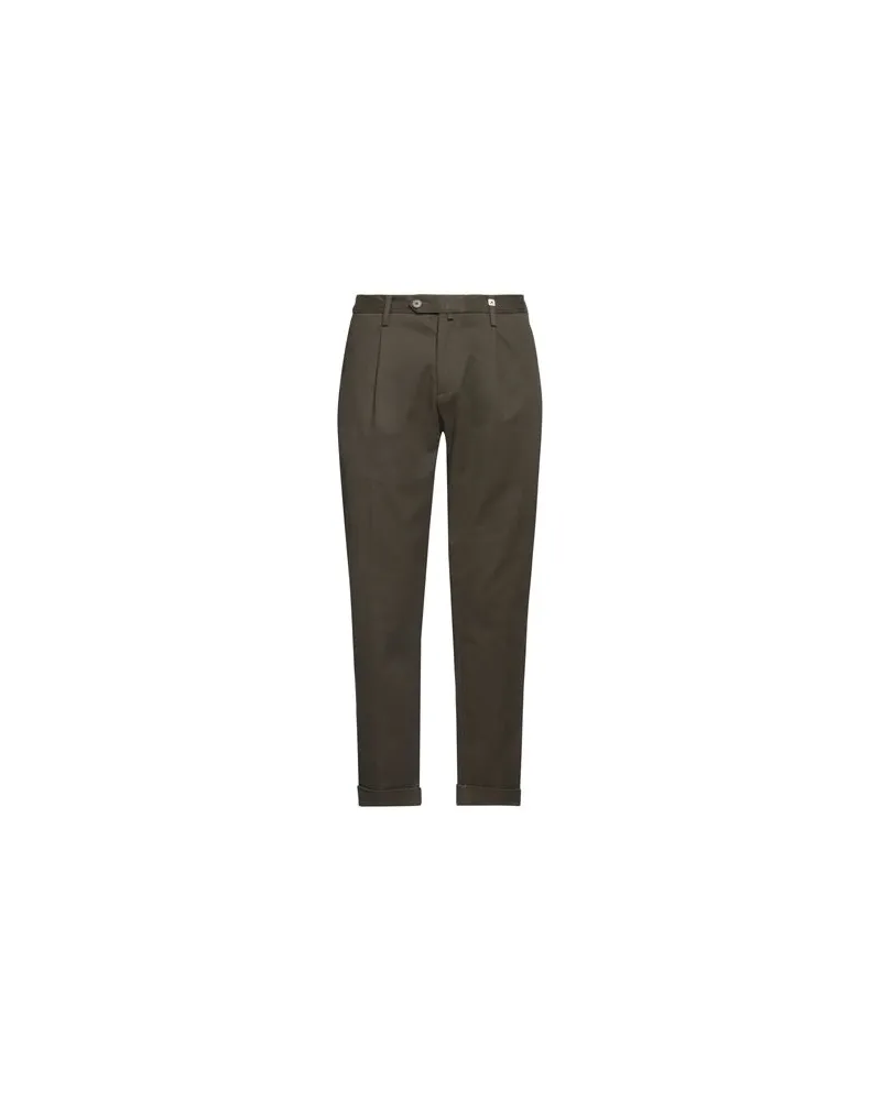 MYTHS HOSEN & RÖCKE - Hosenauf YOOX.COM Militärgrün