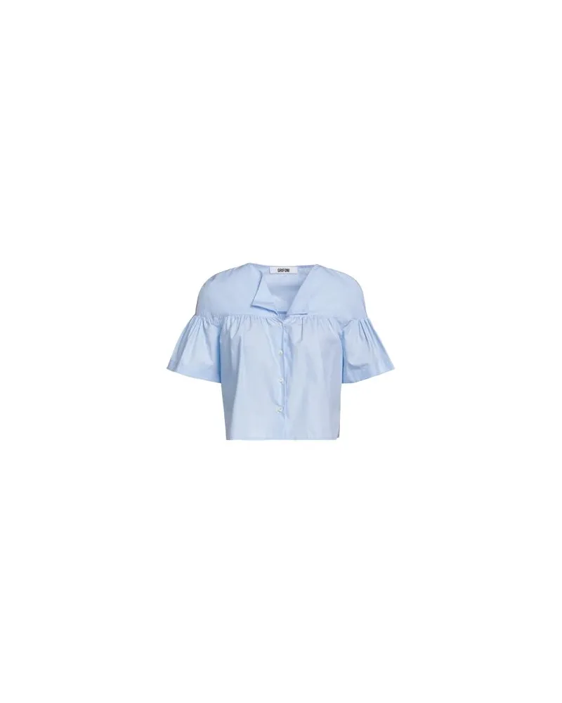 Mauro Grifoni TOPS - Hemdenauf YOOX.COM Hellblau