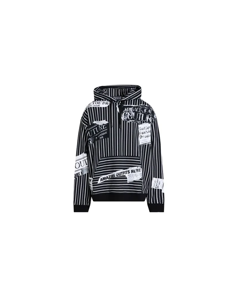 Versace Jeans TOPS - Sweatshirtsauf YOOX.COM Schwarz