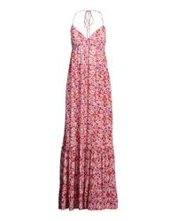 ROTATE Birger Christensen Maxi-Kleid Rot