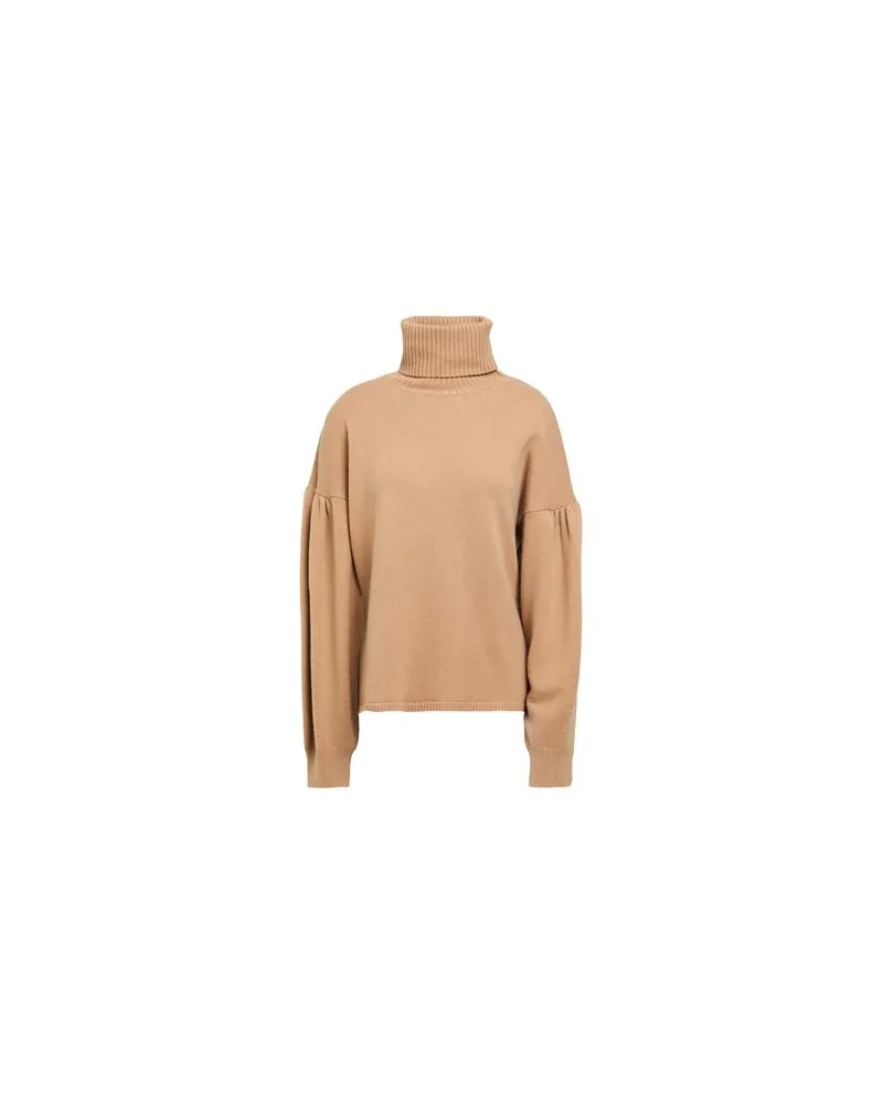 Max Mara STRICKWAREN - Rollkragenpulloverauf YOOX.COM Kamel