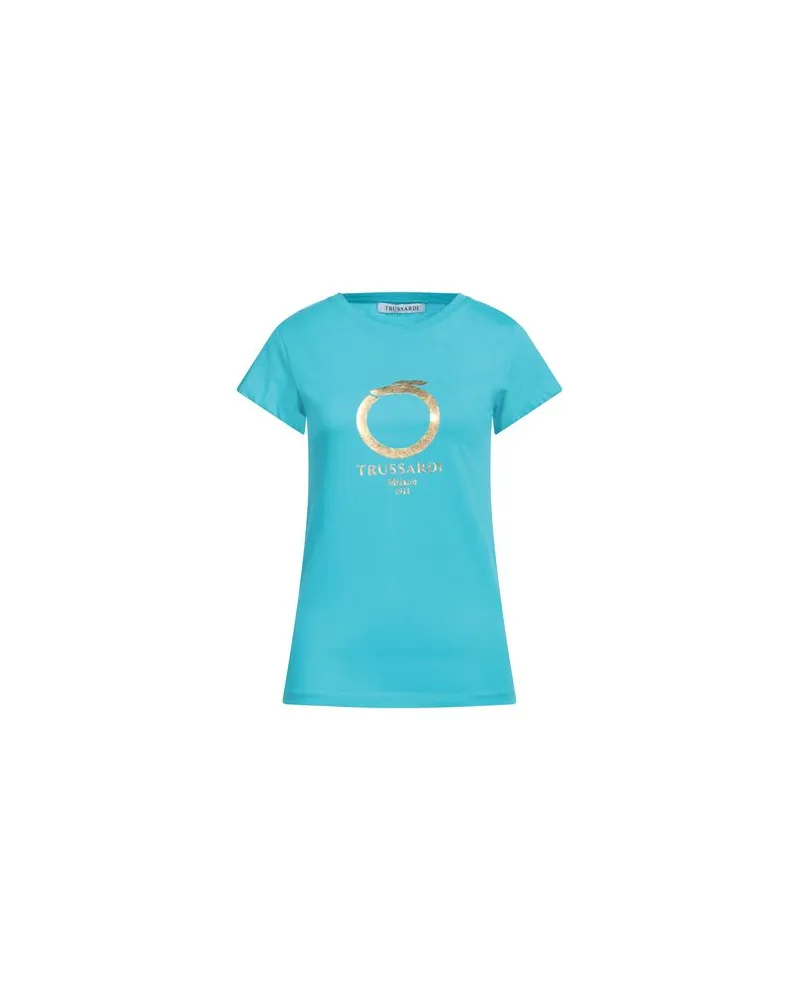 Trussardi TOPS - T-shirtsauf YOOX.COM Tūrkis