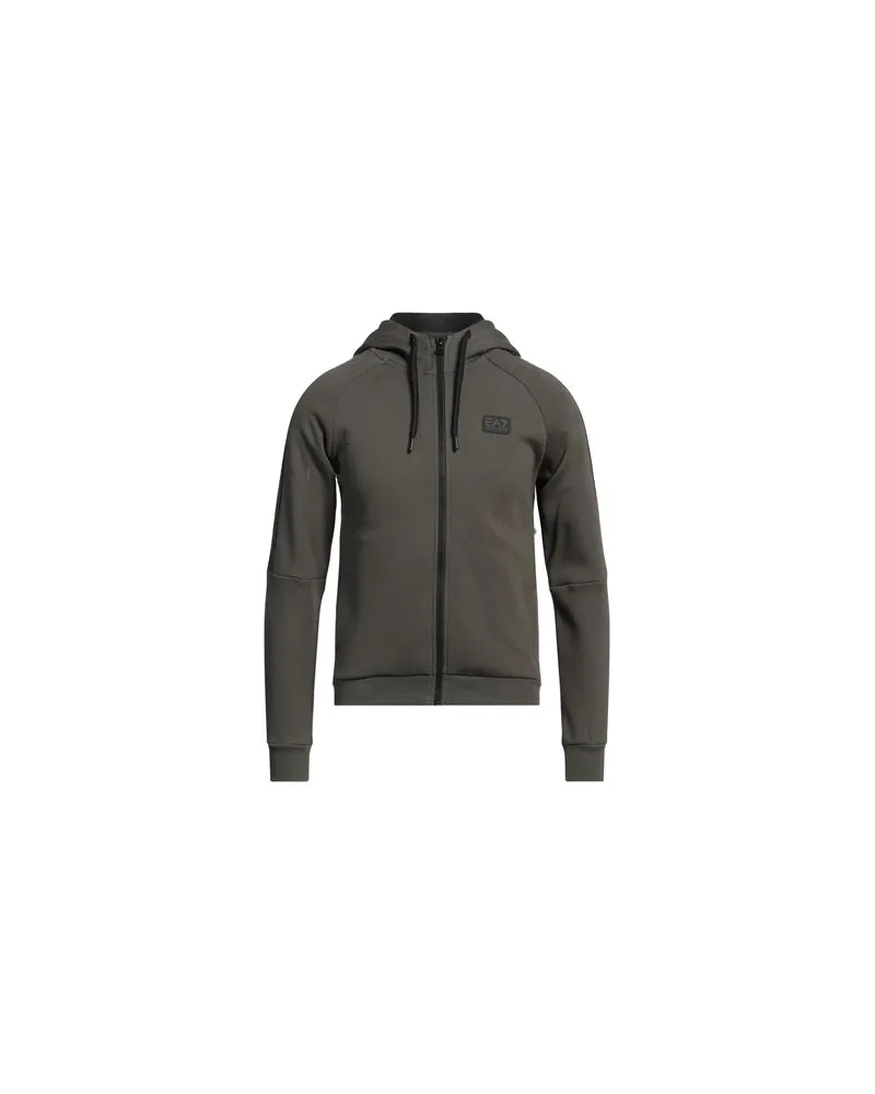 EA7 TOPS - Sweatshirtsauf YOOX.COM Militärgrün