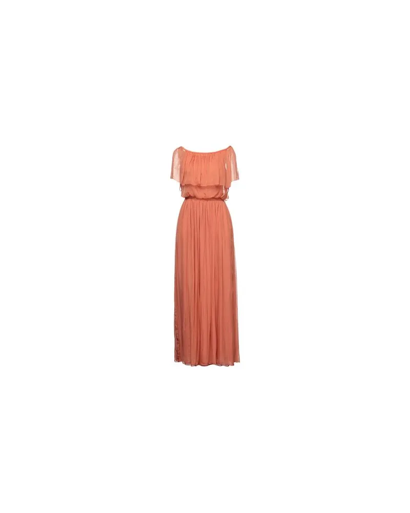 Emporio Armani KLEIDER - Maxi-Kleiderauf YOOX.COM Rostrot