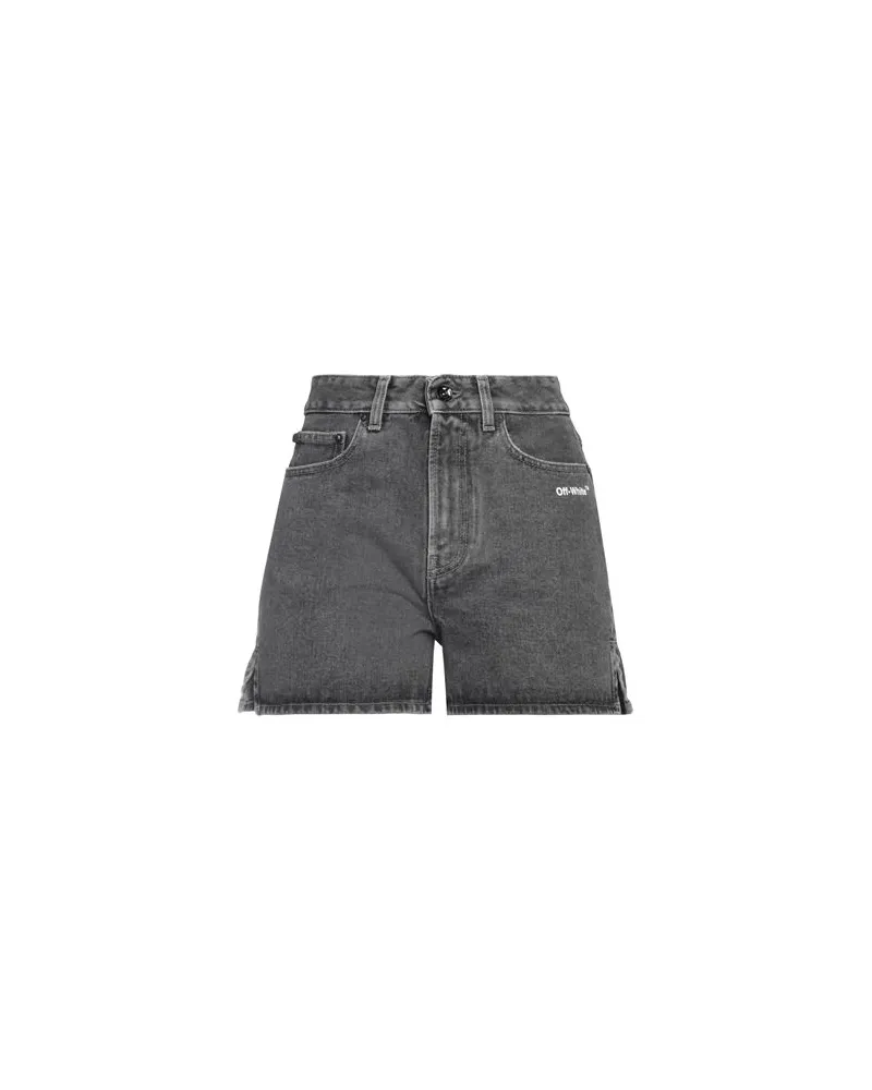 OFF-WHITE HOSEN & RÖCKE - Jeansshortsauf YOOX.COM Schwarz