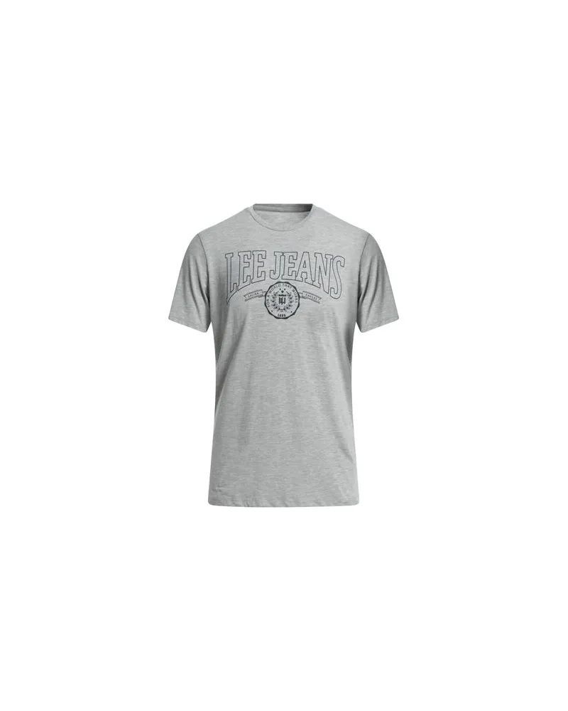 Lee TOPS - T-shirtsauf YOOX.COM Hellgrau