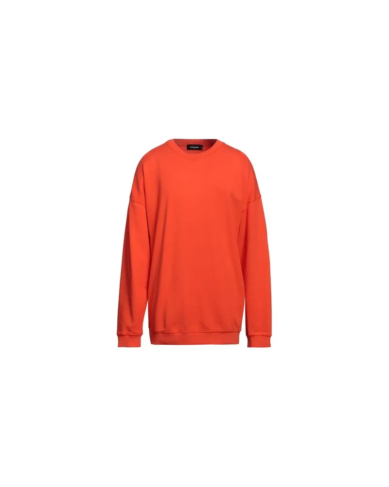 Dsquared2 TOPS - Sweatshirtsauf YOOX.COM Orange