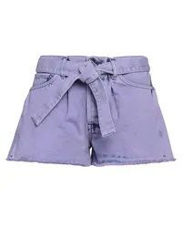 3x1 Jeansshorts Flieder