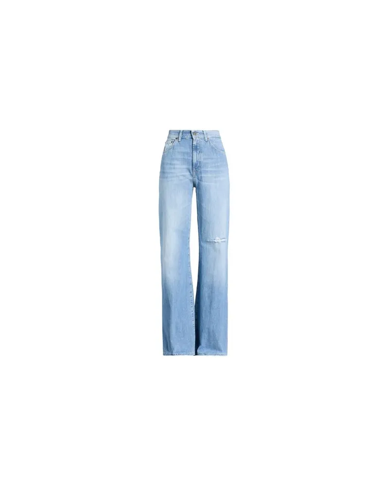 Dondup HOSEN & RÖCKE - Jeanshosenauf YOOX.COM Blau