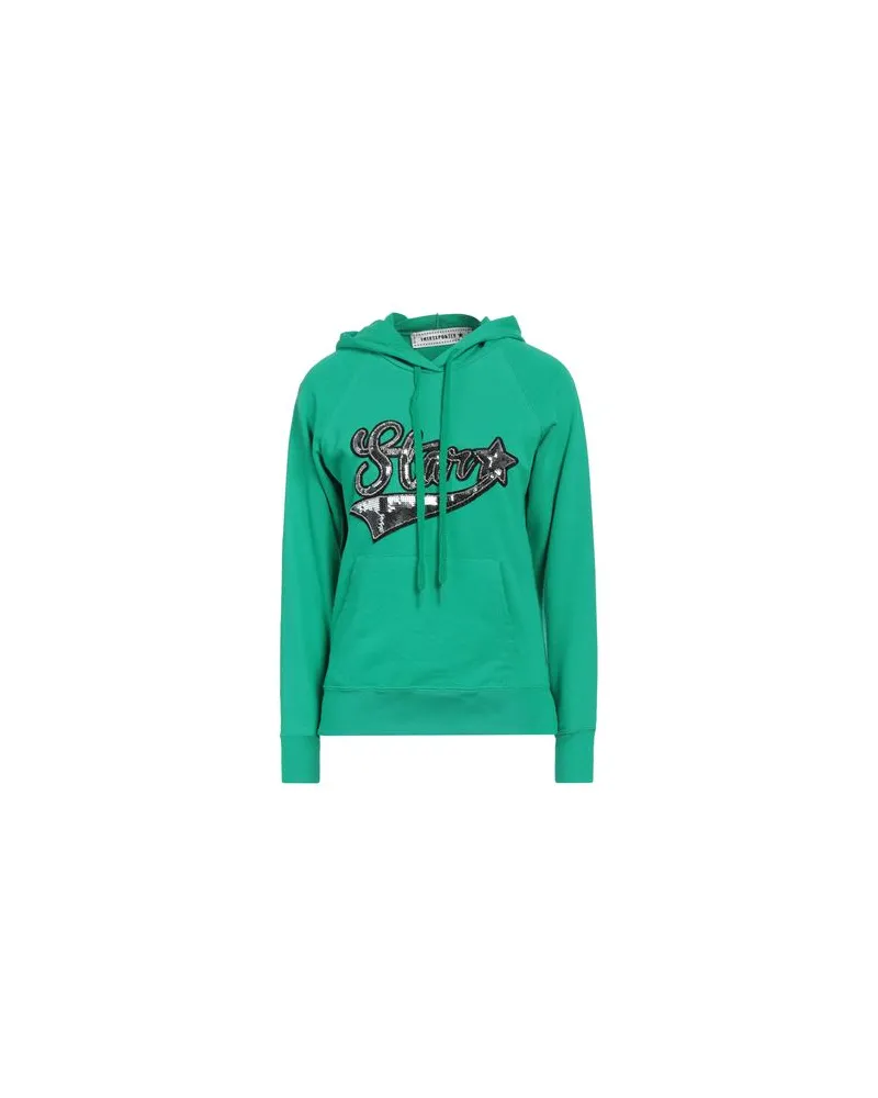 SHIRTAPORTER TOPS - Sweatshirtsauf YOOX.COM Smaragdgrün