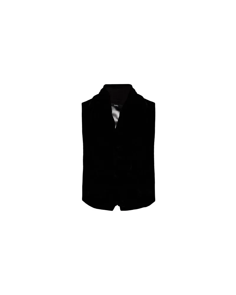 Sapio ANZÜGE und CO-ORDS - Couture-Westenauf YOOX.COM Schwarz
