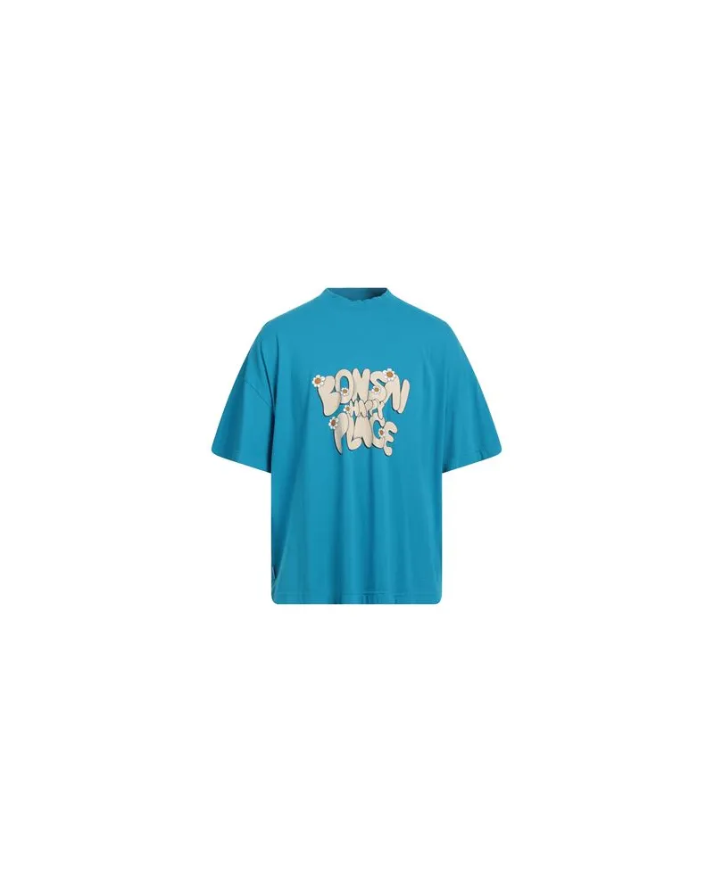 BONSAI TOPS - T-shirtsauf YOOX.COM Azurblau